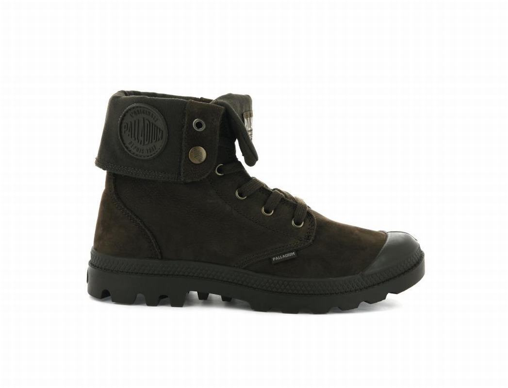 Palladium Pampa Baggy Nubuck Muške Čizme Tamno Smeđe ||IW9328704||